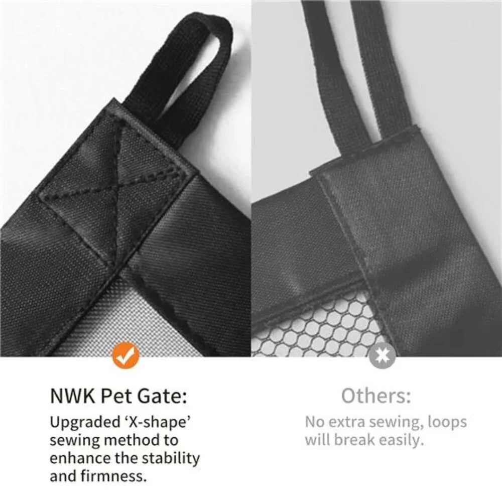 Pet Gate for The House Stairs Providing a Safe Enclosure for pets to Play & Rest
